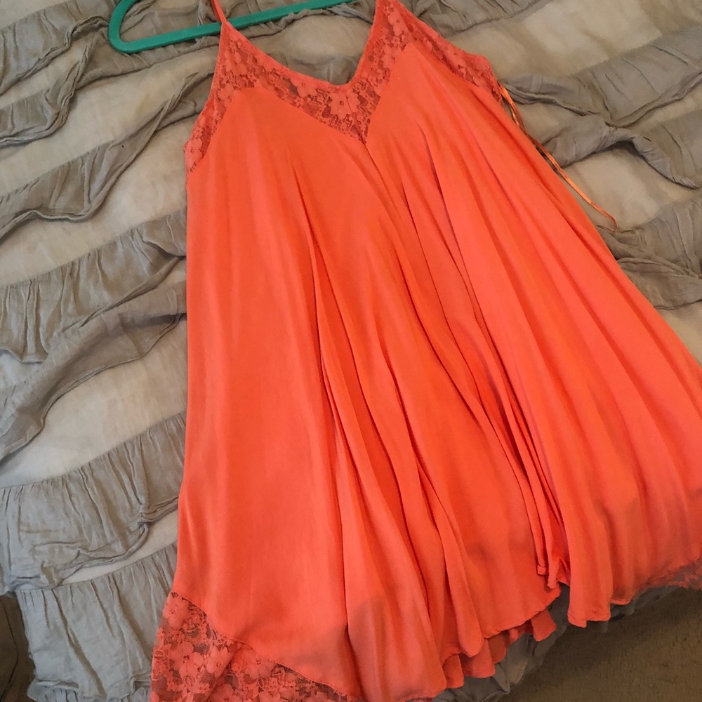 Orange dress